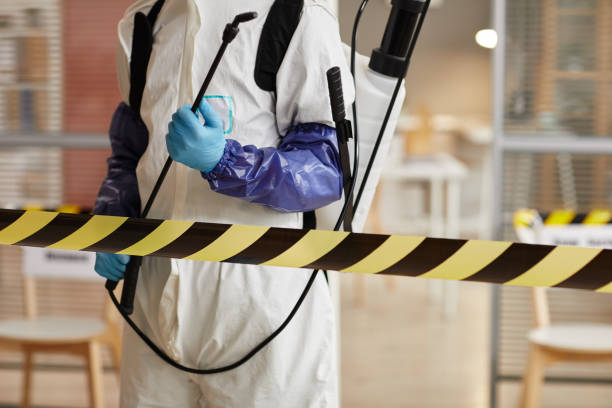 Professional Blood Cleanup technician working in Brownville, NE